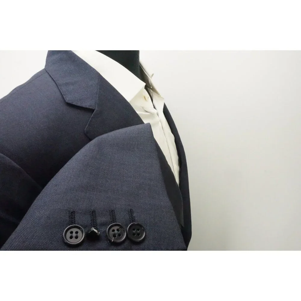 Canali 1934 CURRENT Water Resistant Blue Wool Sport Coat Jacket Sz 40R